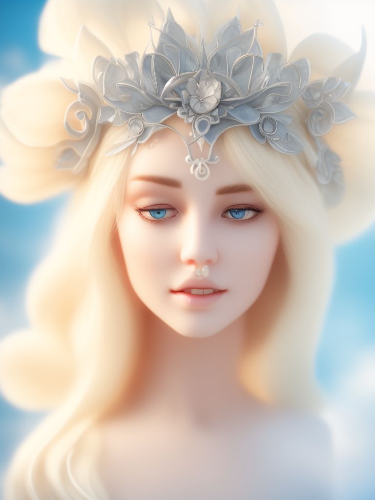 Blonde Hair Blue Eyed Angel