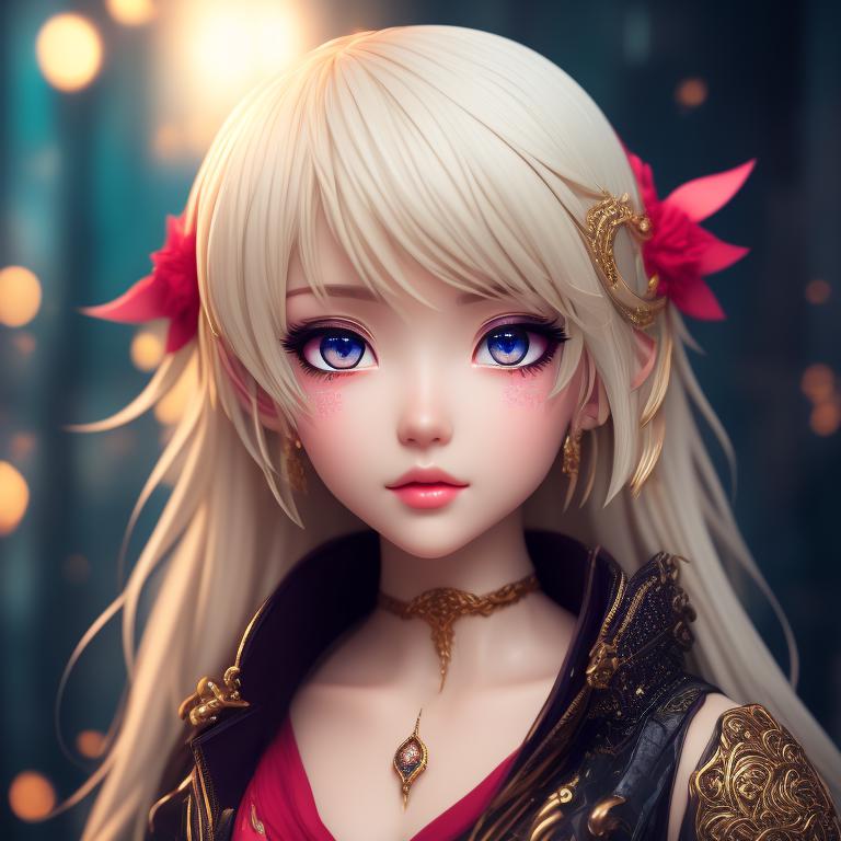 Anime Angel With Blonde Hair