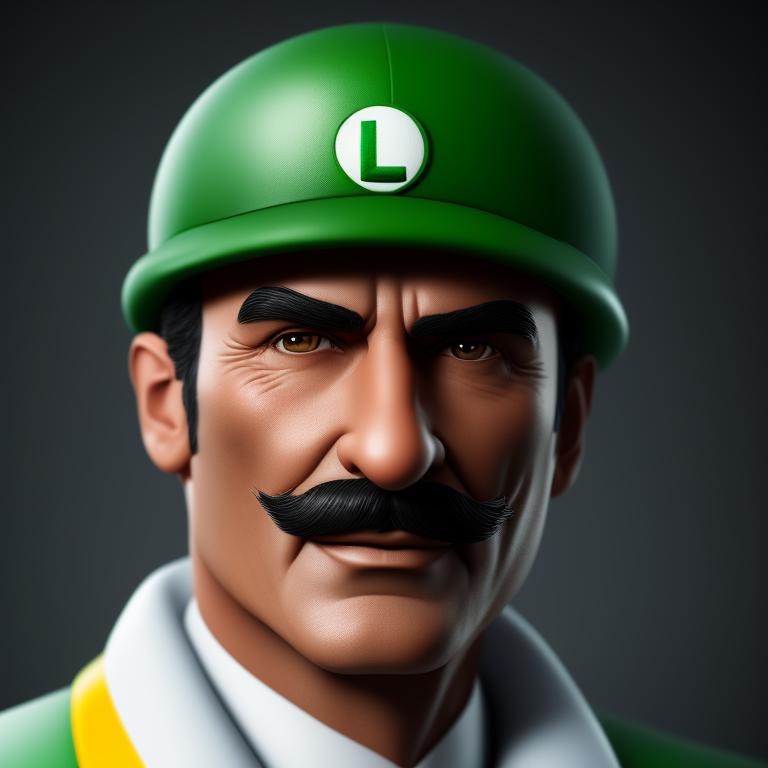 Luigi realistic 