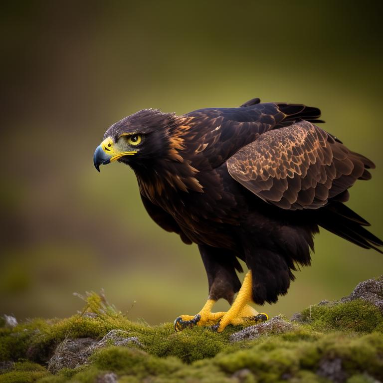 golden eagle hd wallpaper