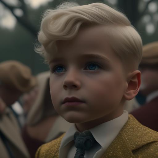 known-loris588: blond boy in 1950s outfit