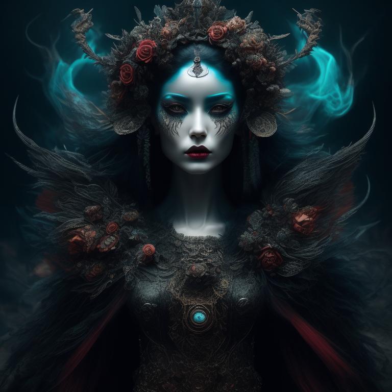 burly-alpaca864: a mesmerizing and intense digital painting depicting a ...