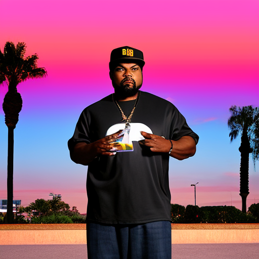 expert-kudu895: An illustration of the rapper Ice Cube. Pop Art style ...