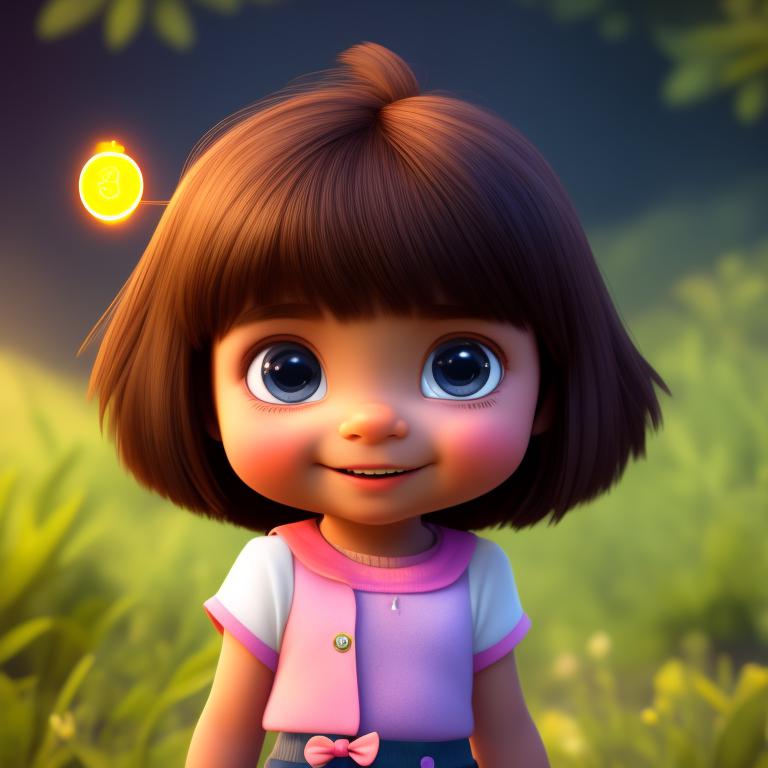 Dora the Explorer Girls' Shortie - Multi