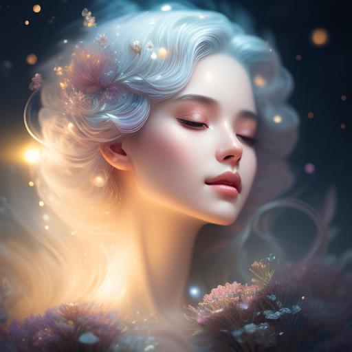 drynarwhal382 Happy human spirit emitting light ripples