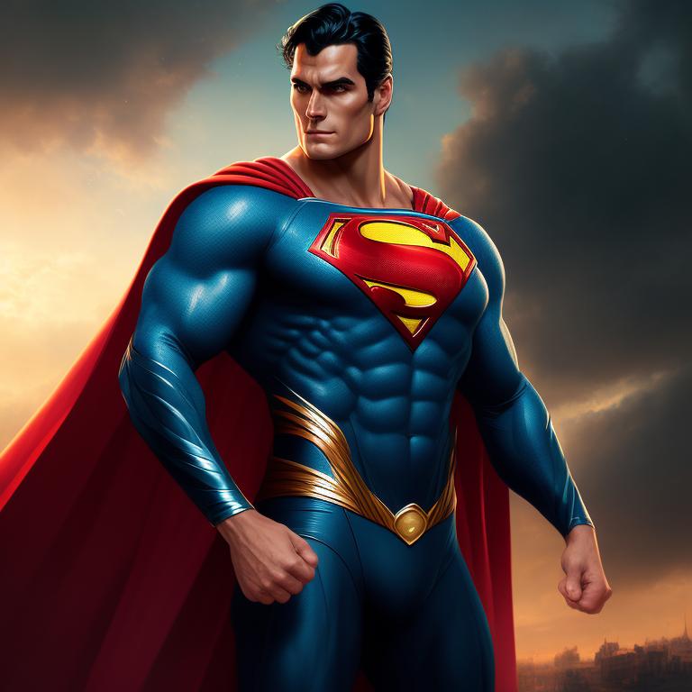 zany-ape528: DC Comics Superman. He's fit and toned, but not bulky.