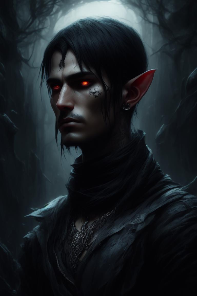 dark elf face
