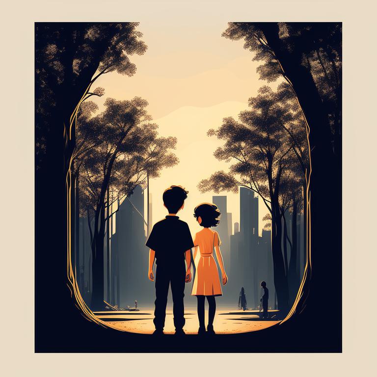 Ellie And Carl Silhouette