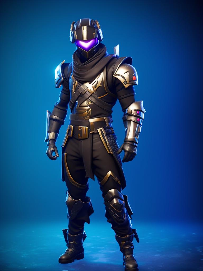 RynSchmtt: Fortnite male masked futuristic soldier