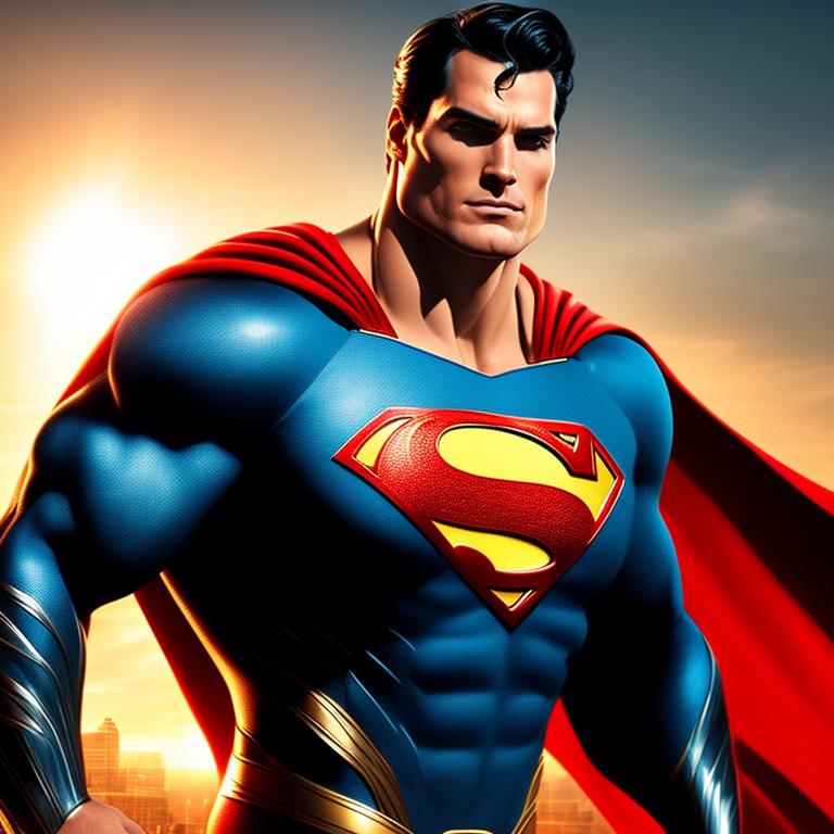 zany-ape528: DC Comics. Superman. Muscular, but not bulky.