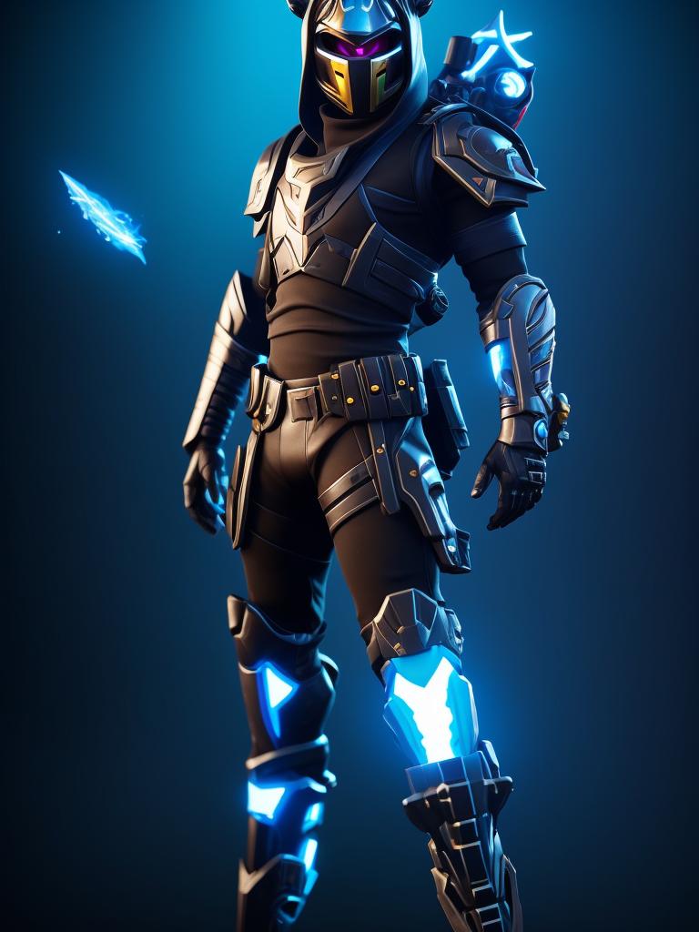 RynSchmtt: Fortnite male masked futuristic soldier