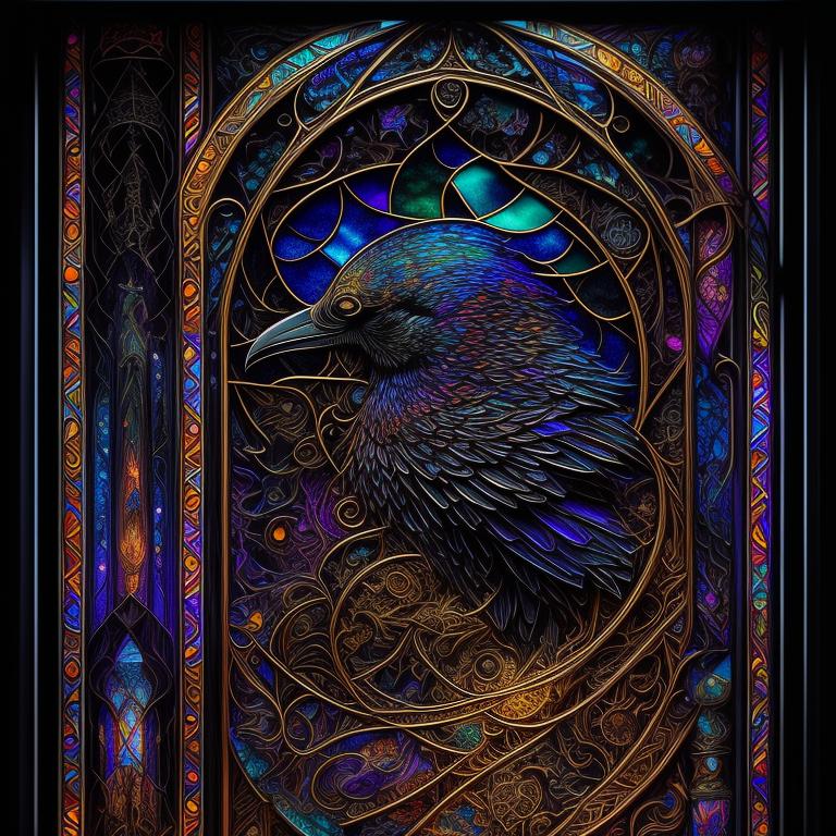 edible-crow416: Fantasy book cover, witchcraft, raven, triadic color ...