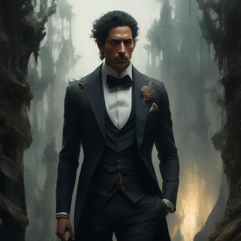 lost-fish290: A dapper goblin gentleman with alabaster skin donning a ...
