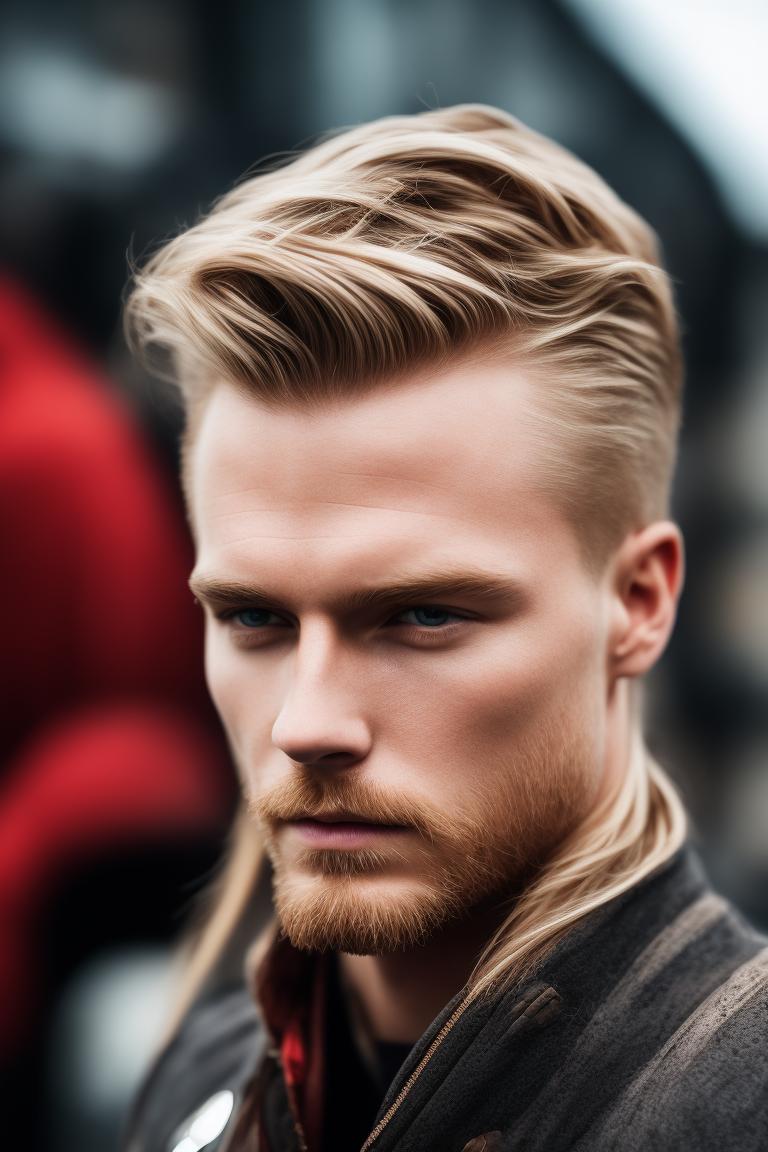 aryapratm: Erling Haaland, Marvel, Clean shave, Long hair blonde, Thor ...