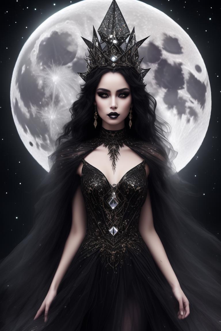 canine-crab5: beautiful mystic witch wearing beautiful black dress ...