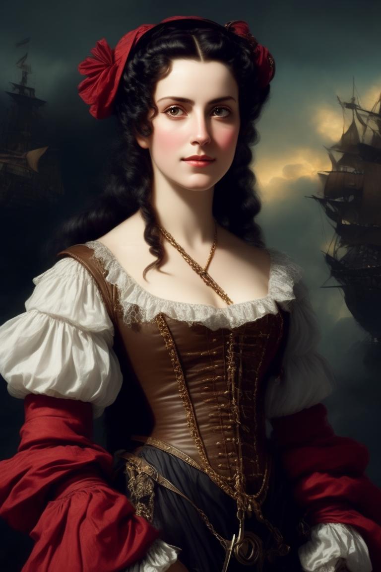 The Women in Red: The Evolution of a Pirate Trope « Swordplay &  Swashbucklers