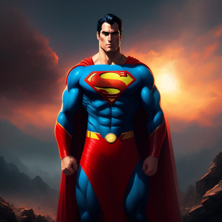 zany-ape528: DC Comics Superman. He's fit and toned, but not bulky.