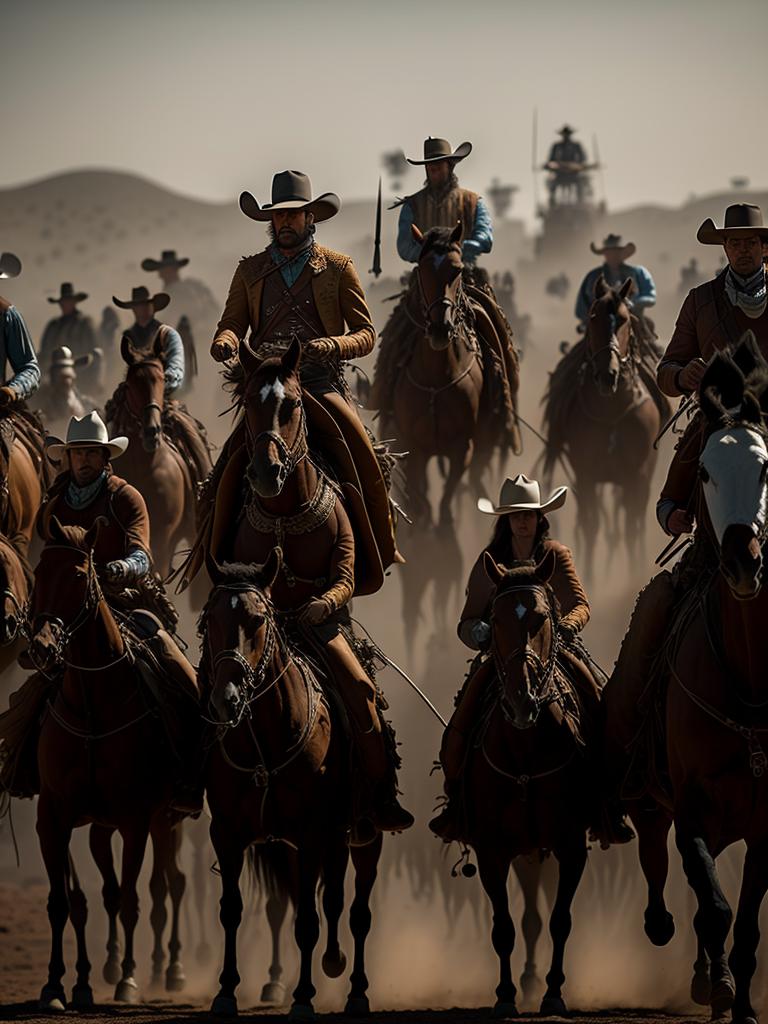 Cowboy Shooting Up