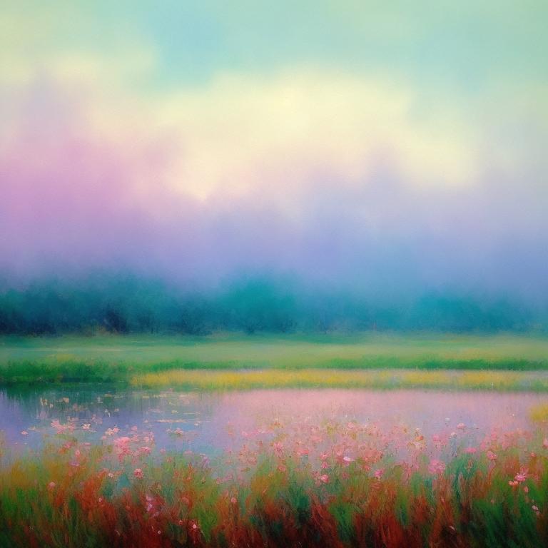 hard-wildcat329: Geese amid Reeds in a lake colorful