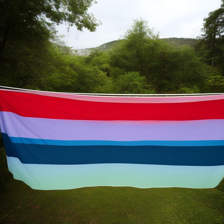 rapid-weasel234: A large piece of two-color candy pastel-striped cloth ...