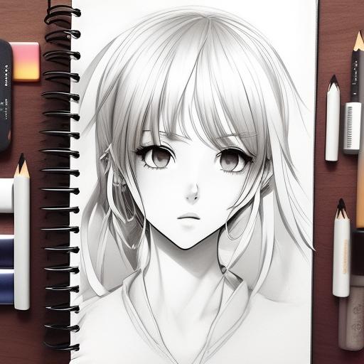 anime girl tomboy drawing
