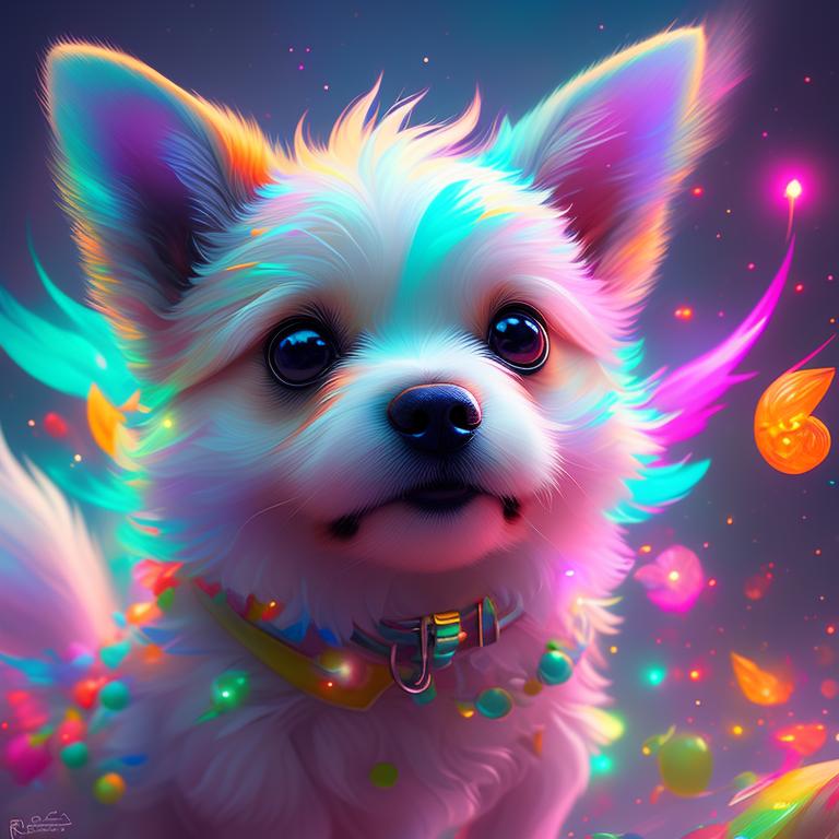 BalsamSaleh a cute magical flying dog