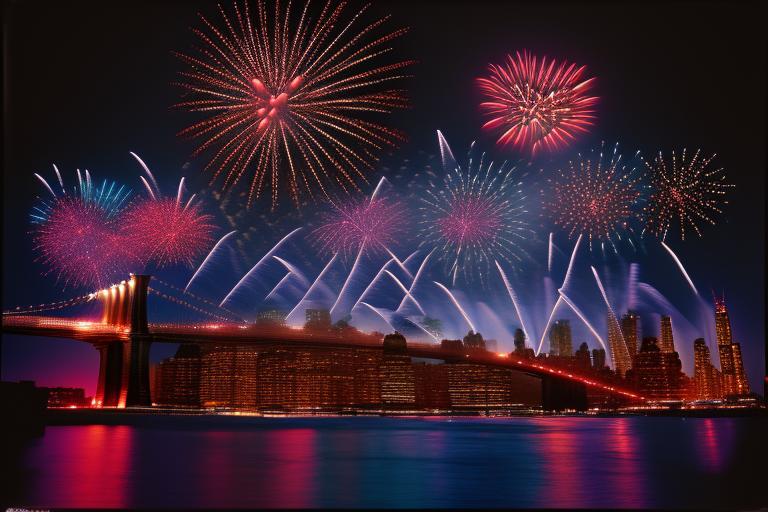 PixelWrangler: Manhattan skyline, Brooklyn Bridge, Hudson River ...