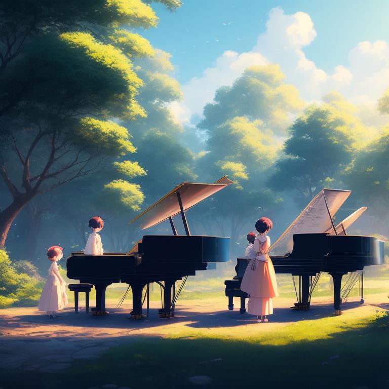 fine-walrus246: An illustration of a group of people are playing the