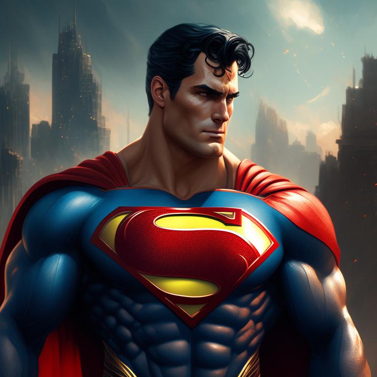 zany-ape528: DC Comics Superman. He's fit and toned, but not bulky.