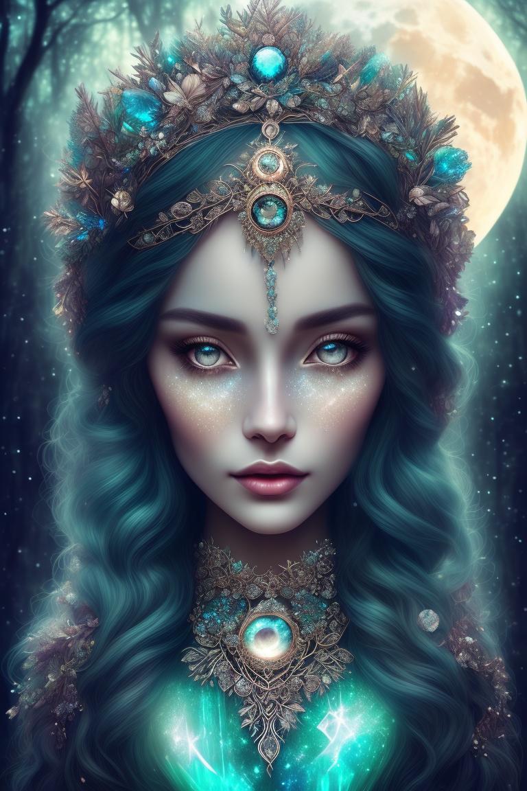 fickle-loris892: beautiful mother earth goddess, wear crystal crown ...