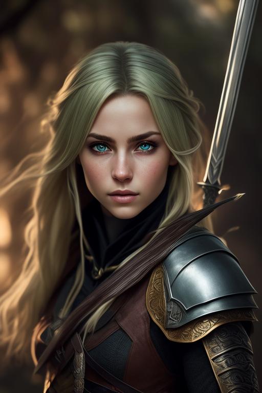 secret-fox519: Female high elf wizard /rogue blonde green eyes fair ...