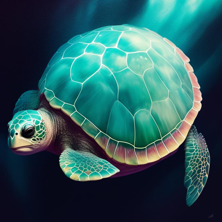 silent-eland254: Pastel Watercolor Peony sea turtle, white background ...