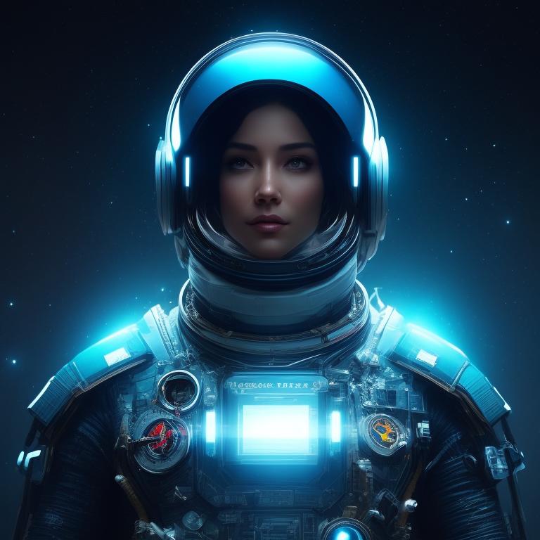 moral-turtle525: An Astronaut correctly dressed and equipped, looking ...