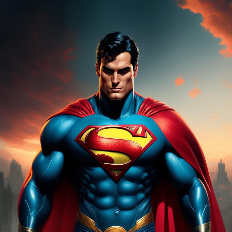 zany-ape528: DC Comics Superman. He's fit and toned, but not bulky.