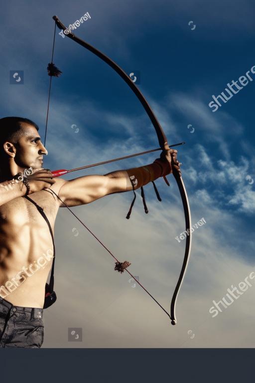 popular-bear211-30-year-old-indian-man-fighting-with-bow-and-arrow