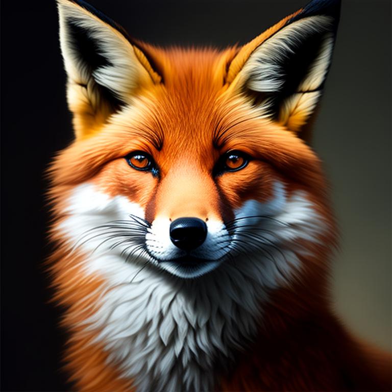 wide-ibis801: weird fox face paint