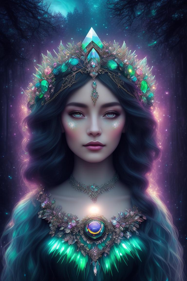 fickle-loris892: beautiful mother earth goddess, wear crystal crown ...