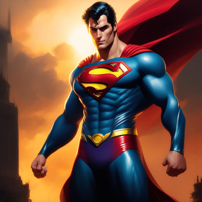 zany-ape528: DC Comics Superman. He's fit and toned, but not bulky.