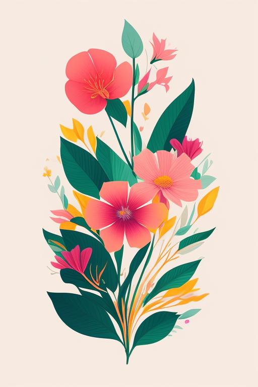 mad-mouse749: Illustration of a razorblade with flowers around
