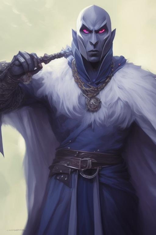 happy-pony407: if Izek Strazni from curse of strahd were a drow