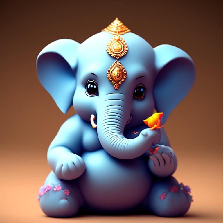 ideal-squid456: Baby Ganesh animation type