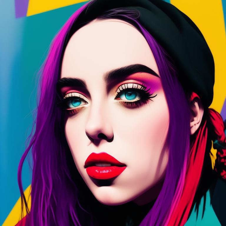 fat-raccoon454: BILLIE EILISH making a selfie 8k ON YOUT MOBILE PHONE