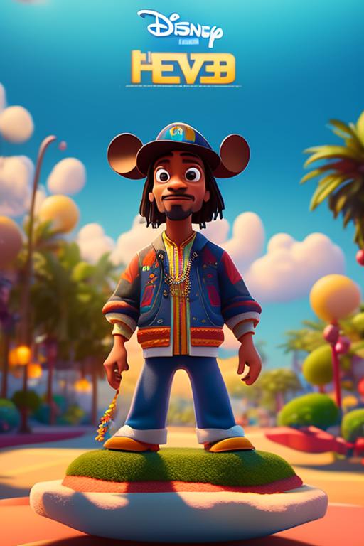 bwaykc: Pixar movie starring rapper snoop dogg, standing in the middle ...