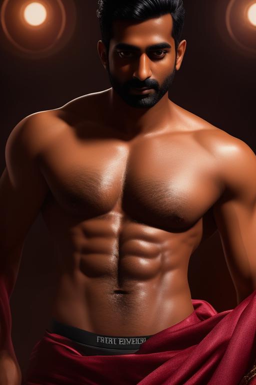 attractive indian man