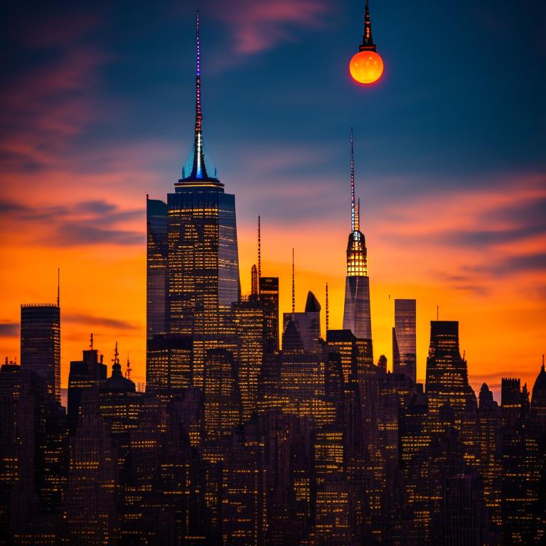 meetjoeblack: lord shiva happy new york city sunset