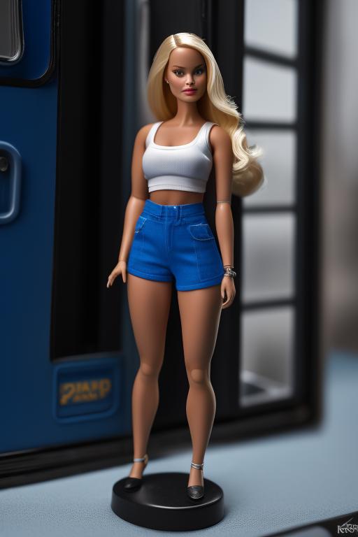 Barbie en 3d hot sale