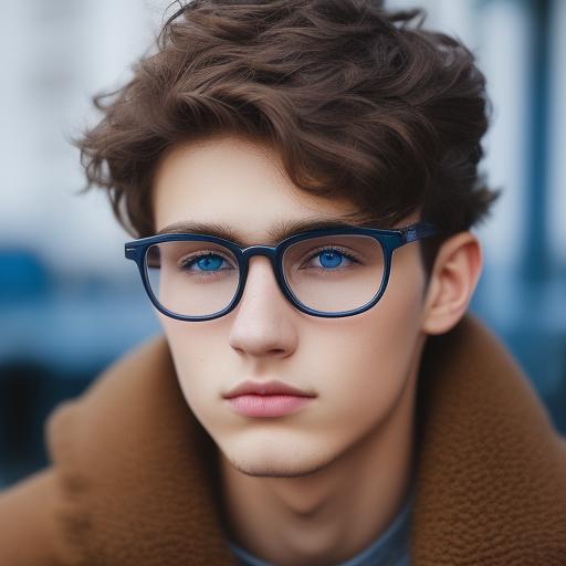 darktiger168 boy, brown hair, glasses, funny and approachable