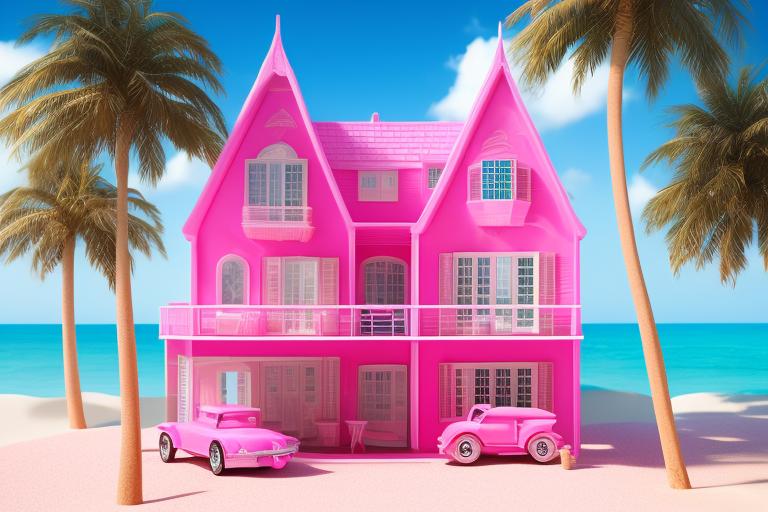 Barbie 2024 pink cadillac