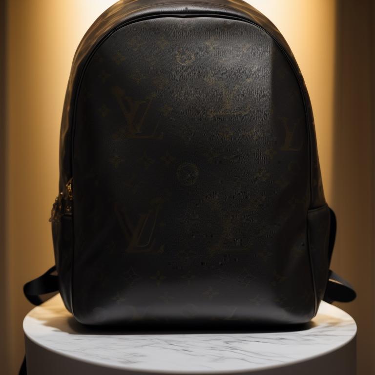 Max_Turbo: Backpacker's Ultra Luxury Leather Backpack Collection 2024 by LOUIS  VUITTON ( Leather marked by LV logo patterns )