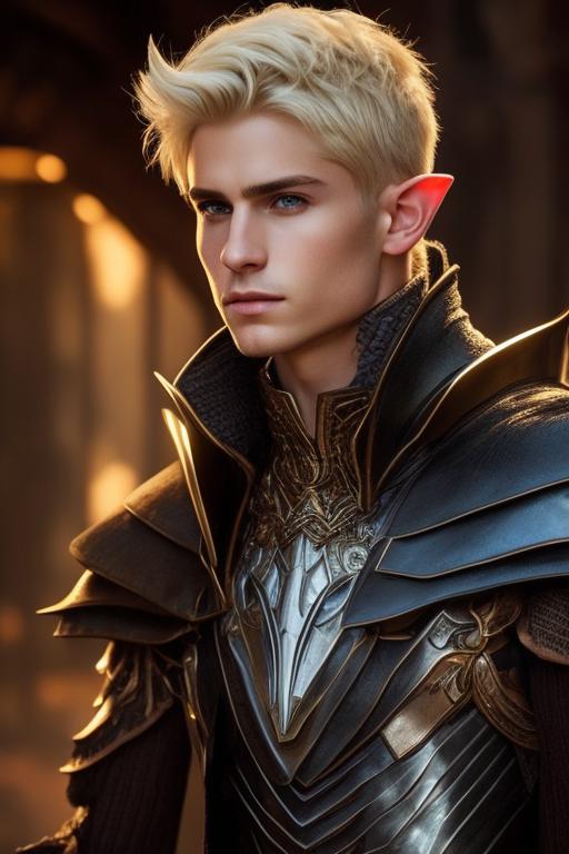 Shorthaired Male Elf